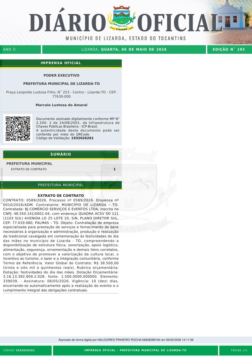 Capa da edição