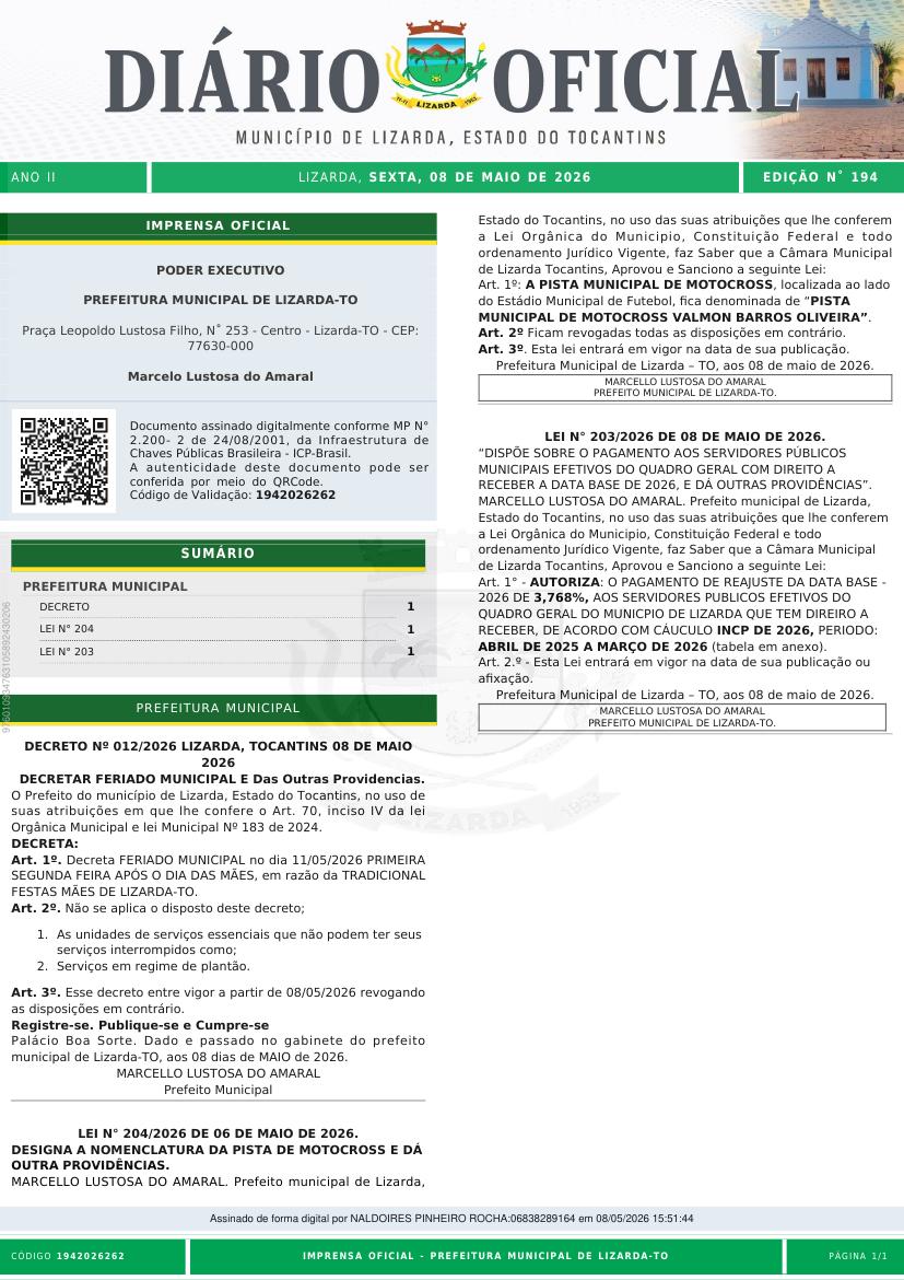 Capa da edição