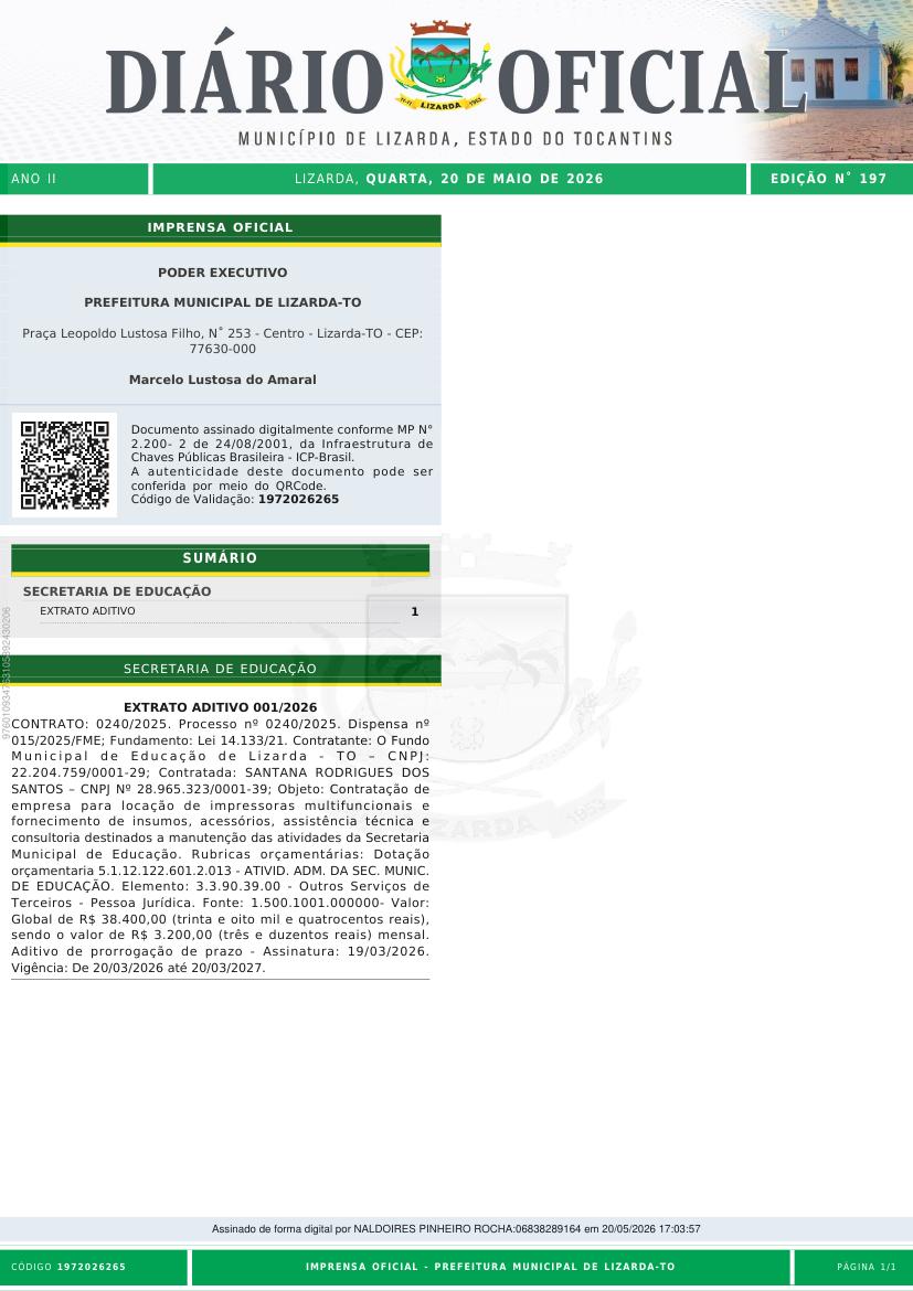 Capa da edição