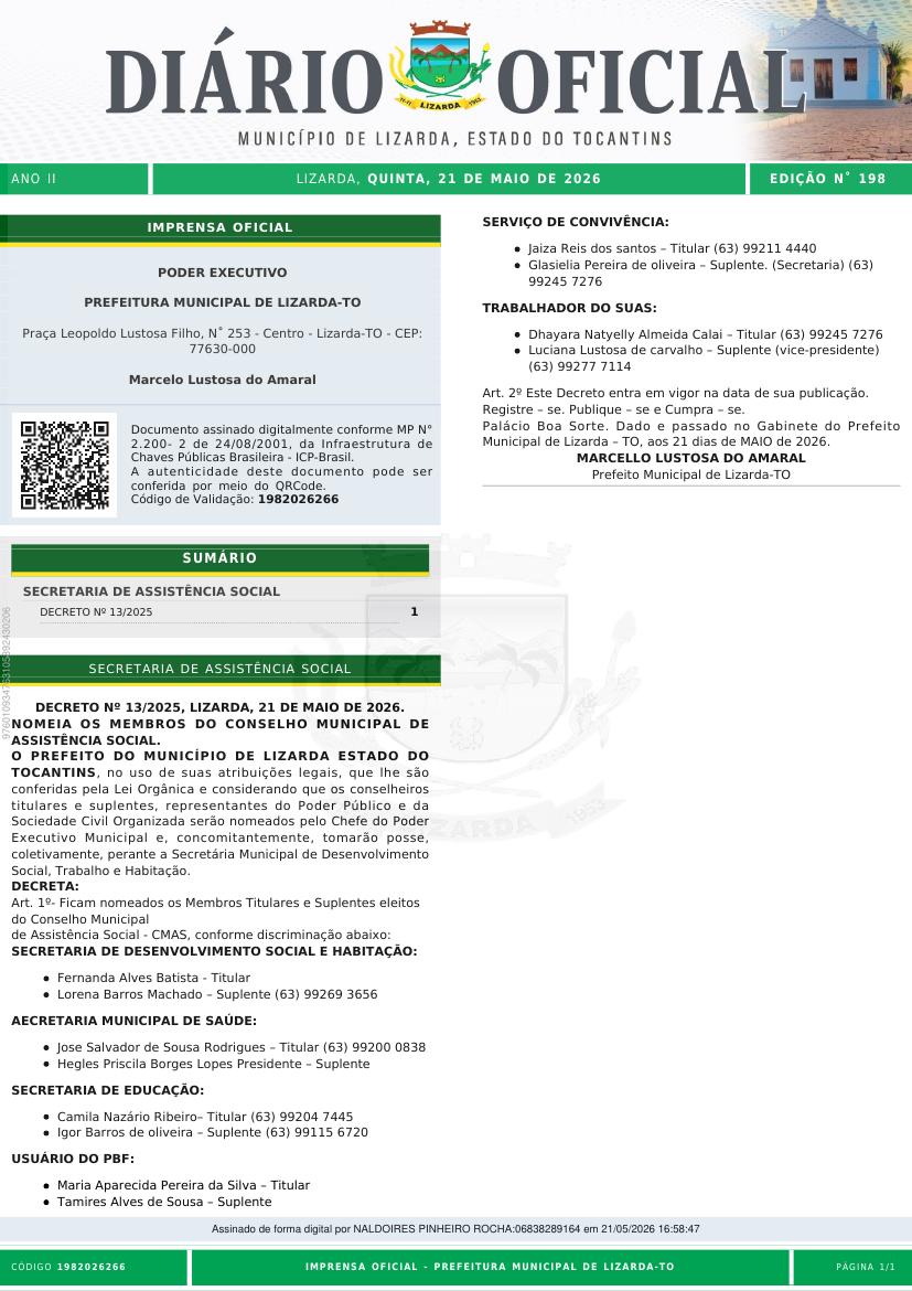 Capa da edição