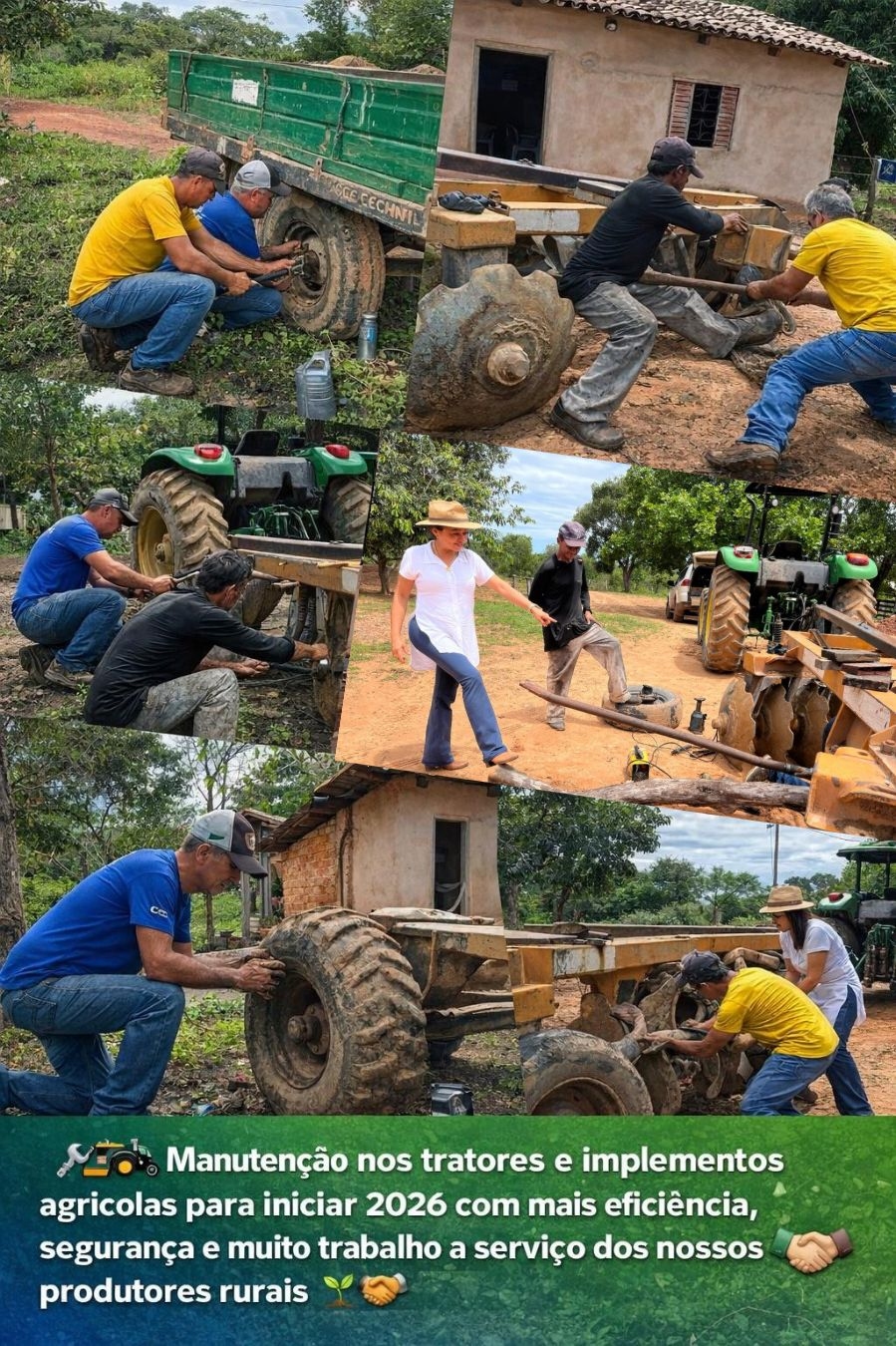 A prefeitura de Lizarda através da Secretaria de Agricultura e Abastecimento