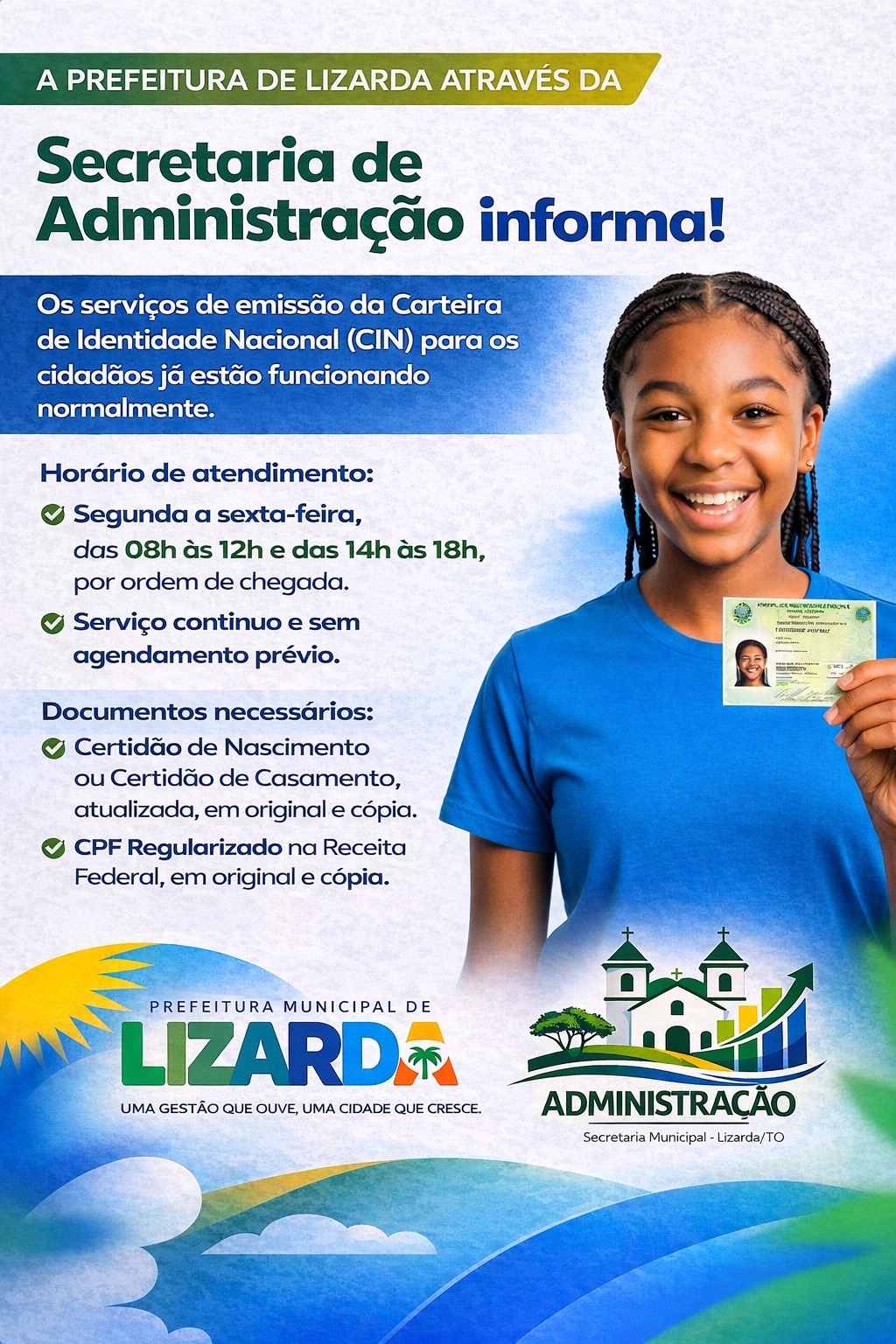 Atenção, população de Lizarda!
